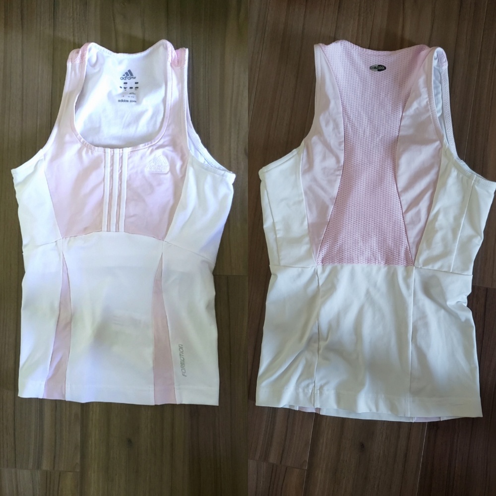 Adidas work out top with built in bra